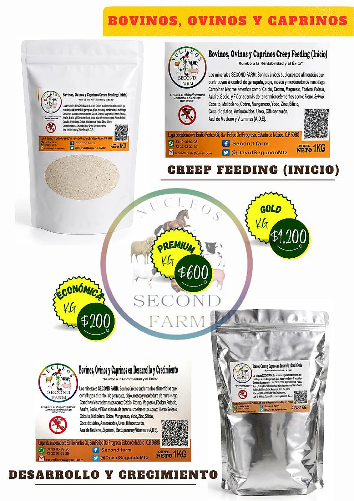 Creep Feeding + Desarrollo y Crecimiento
